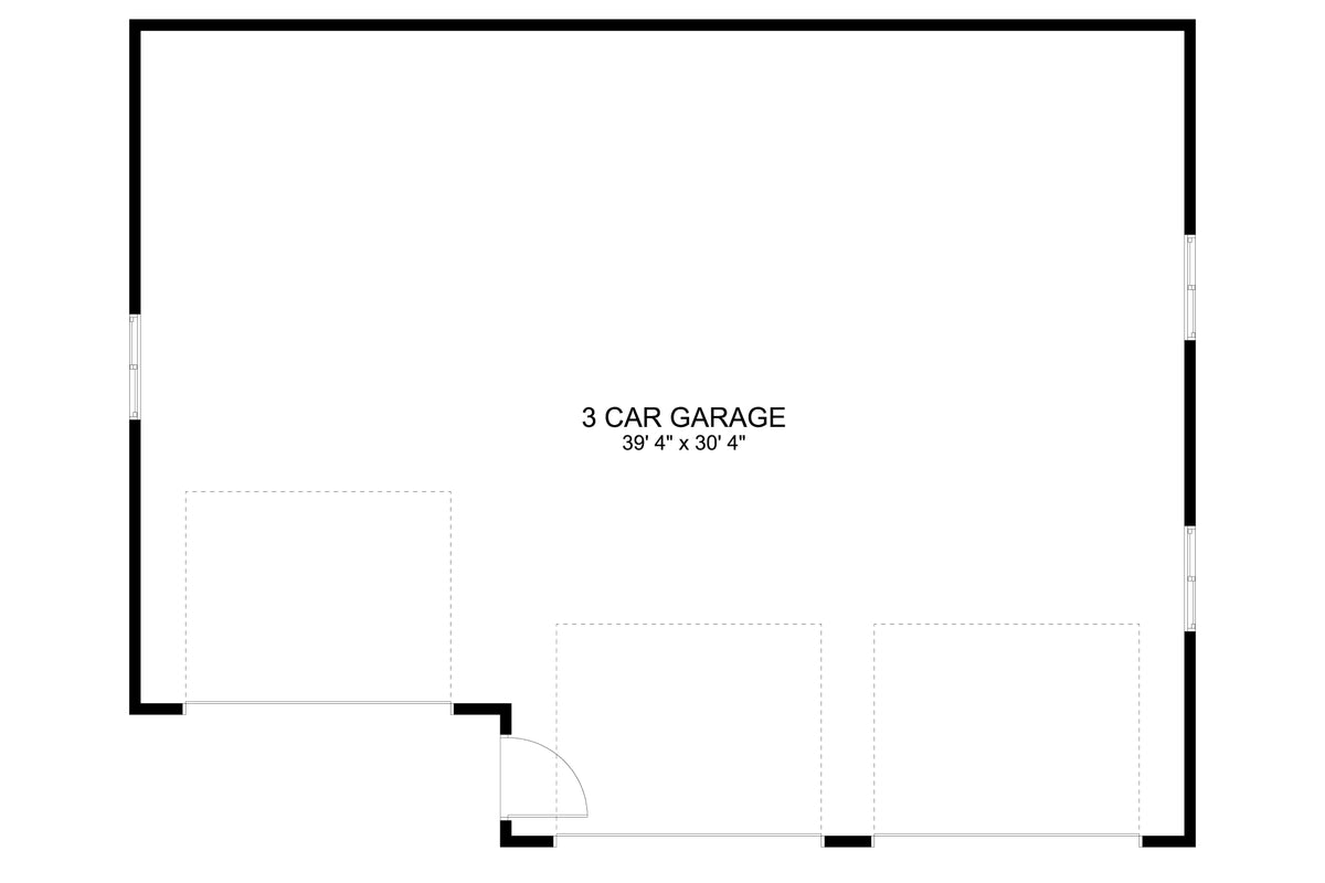 AO7990-A Garage Floor Plan  | Jones 