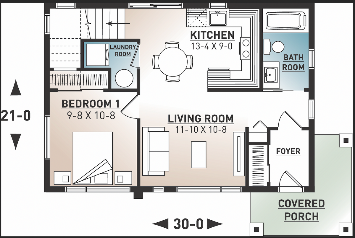 Joshua Main Floor Plan