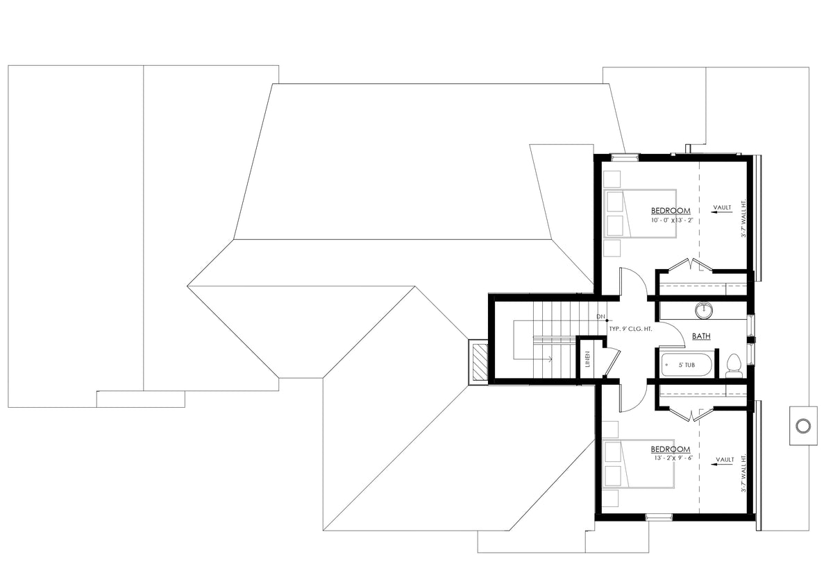 Juniper Hill Upper Floor Plan