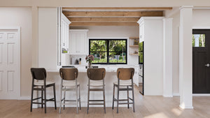 AJ7856-A Craftsman House Kitchen, 3 to 4 Bedrooms, 2.5 Bathrooms | Plan VD1067