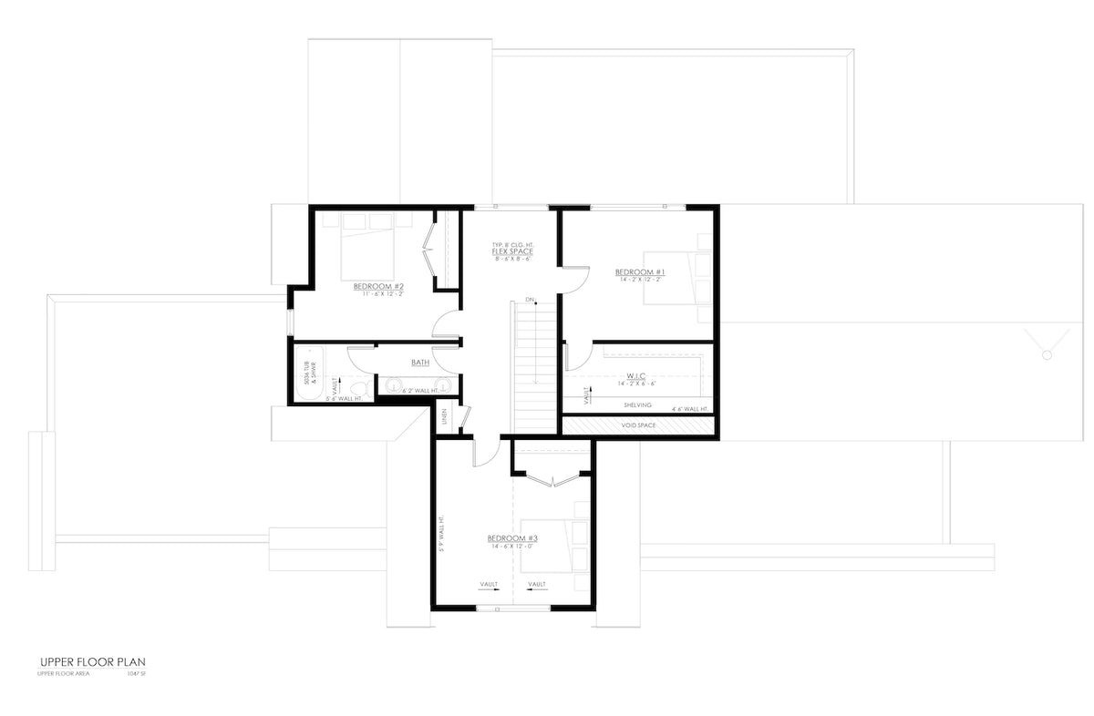 Karlstad Upper Floor Plan