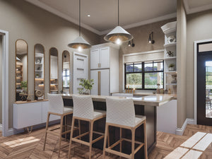 A7555-A Modern Farmhouse Kitchen, 3 Bedrooms, 2.5 Bathrooms | Wells Manor House 