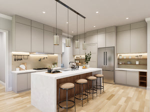 Contemporary  1,801 Sq Ft House Plan, 3 Bedrooms, 2 Bathrooms with Walkout Basement and Expansive Outdoor Living | Urban Ridge