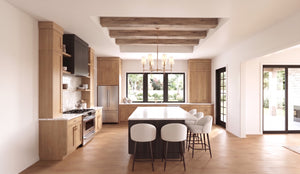 AJ8342-A Modern Farmhouse, 2 to 3 Bedrooms, 3.5 Bathrooms | Plan 1071 House Plan Kitchen