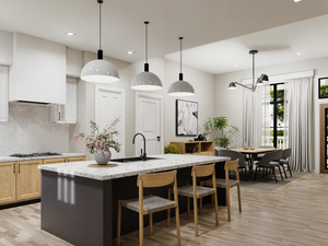 A7188-A Laurel Hill House Plan-Interior-Kitchen