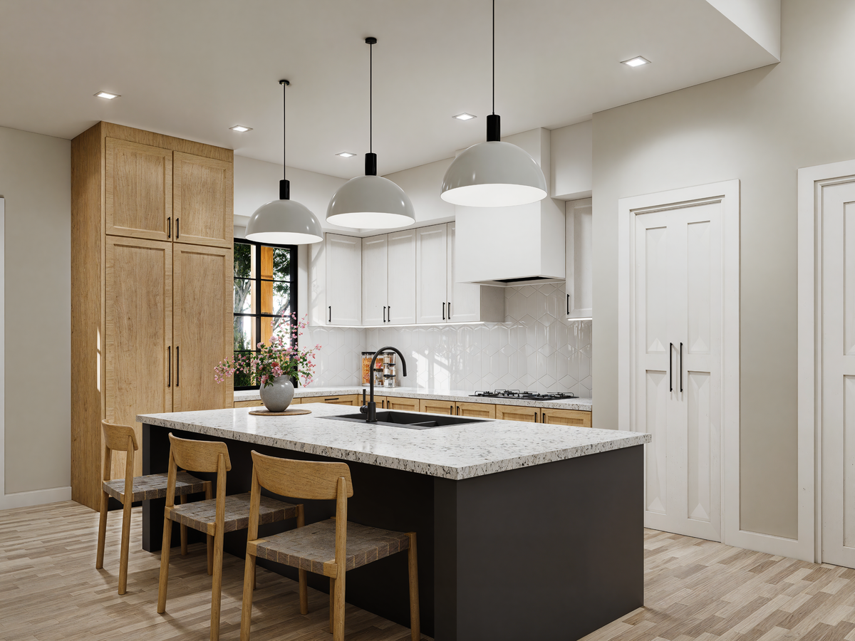 A7188-A Laurel Hill House Plan-Interior-Kitchen