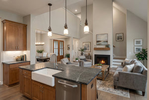 B7900-A Modern Farmhouse Kitchen, 3 Bedrooms, 2 Bathrooms | La Chenaie 1618 