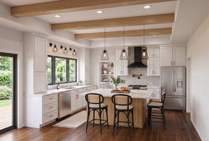 AJ8451-A Modern Farmhouse, 3 Bedrooms, 2 Bathrooms | Plan 1073 House Plan Kitchen