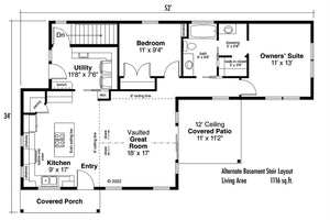 Klickitat Archival Designs Floor Plan
