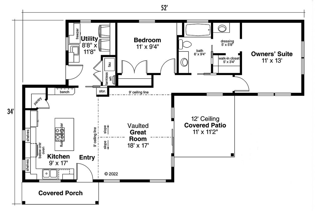 Klickitat Archival Designs Floor Plan