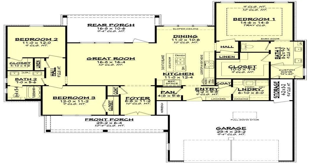 Kramer House Plan - Archival Designs House Plans