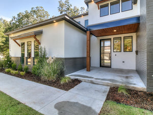 AG7500-A Modern House, 3 Bed, 2.5 Bath | Lombardi House Plan Exterior-2
