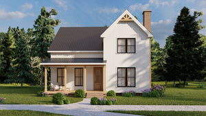 Charming 3-Bedroom Home Plan with Loft and Master Suite