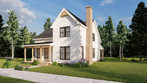 Charming 3-Bedroom Home Plan with Loft and Master Suite