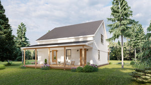 Charming 3-Bedroom Home Plan with Loft and Master Suite