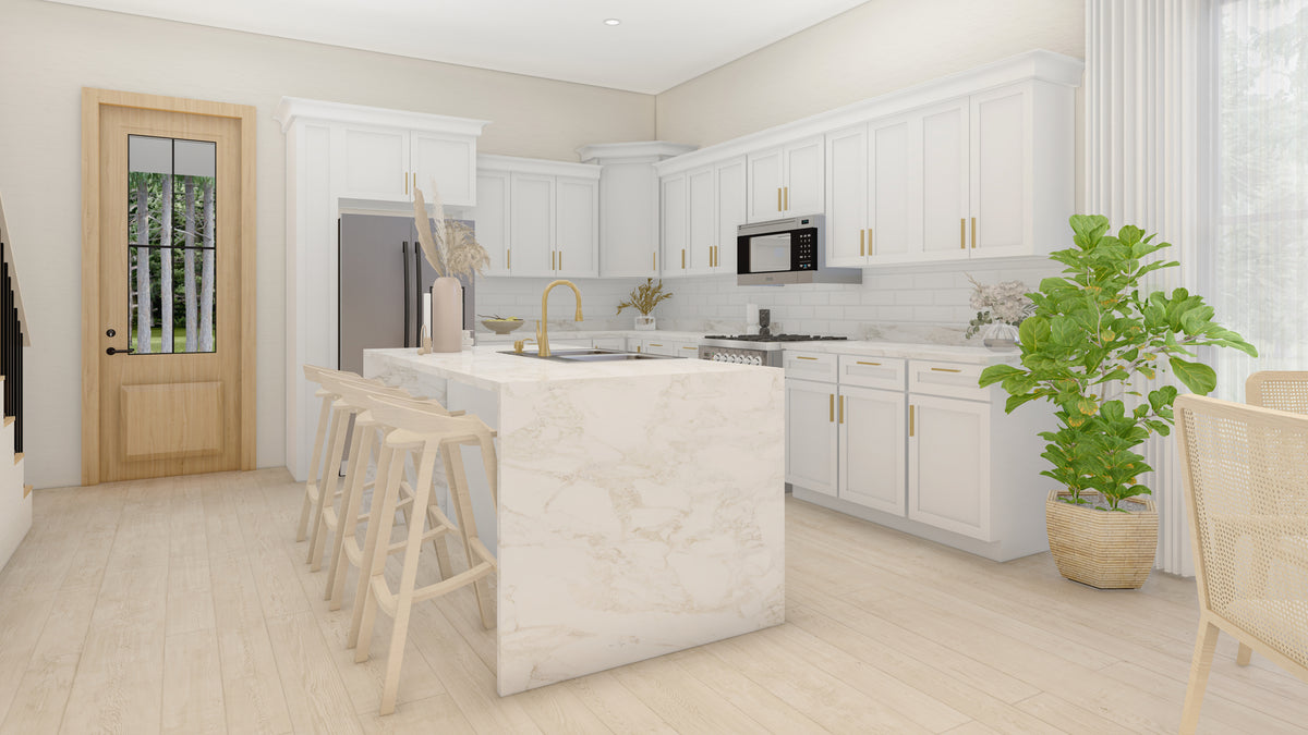 Charming 3-Bedroom Home Plan with Loft and Master Suite