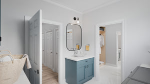 AJ7679-A Modern Farmhouse Laundry, 4 Bedrooms, 3.5 Bathrooms | Plan 1011 