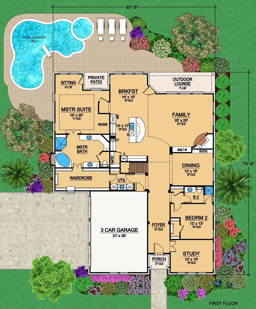 F8057-A Tudor House, 4 Bedrooms, 4.5 Bathrooms | Lexington Grove Exterior