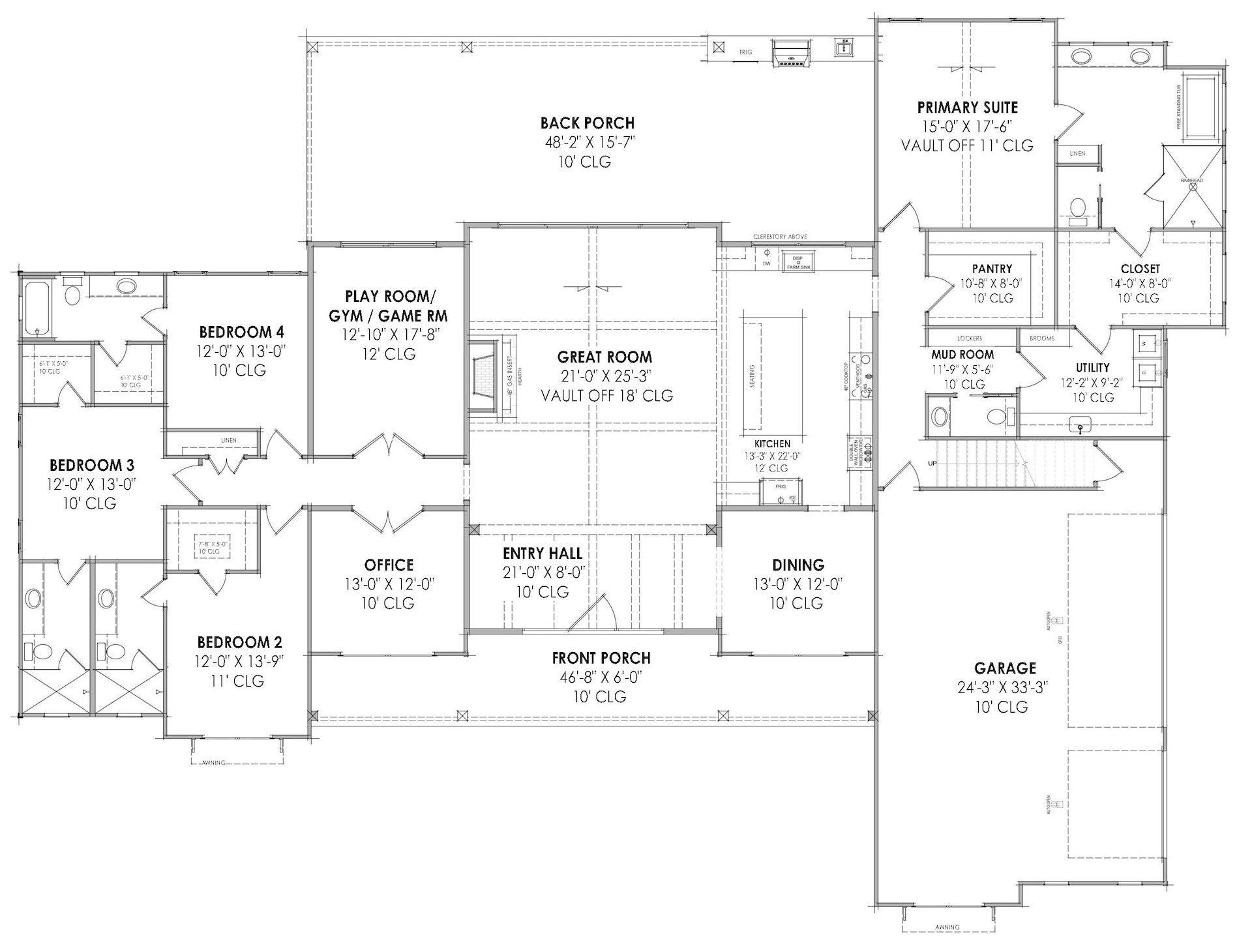 Gareth House Plan - Archival Designs House Plans