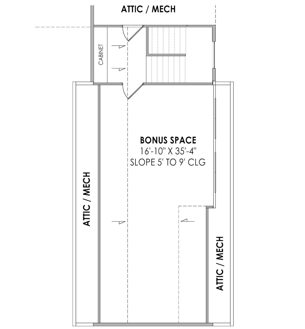 Stafford House Bonus Floor Plan
