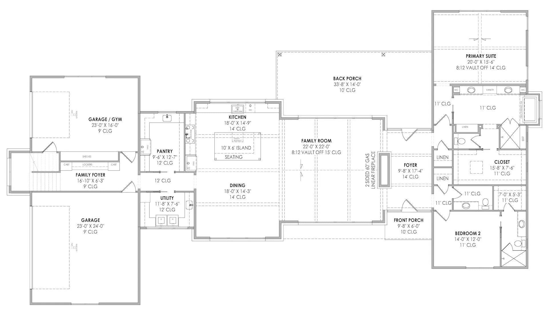 Stuart House Plan - Archival Designs House Plans