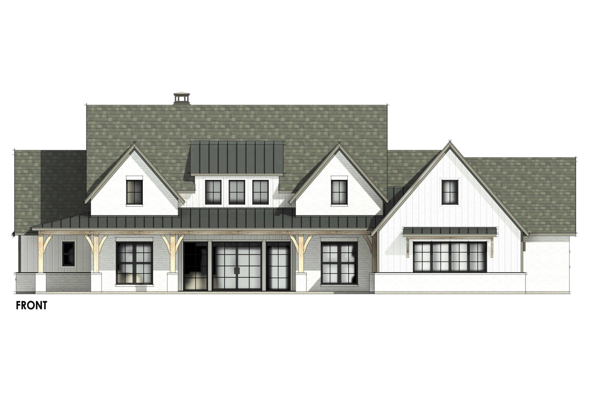 Lord House Plan - Archival Designs House Plans