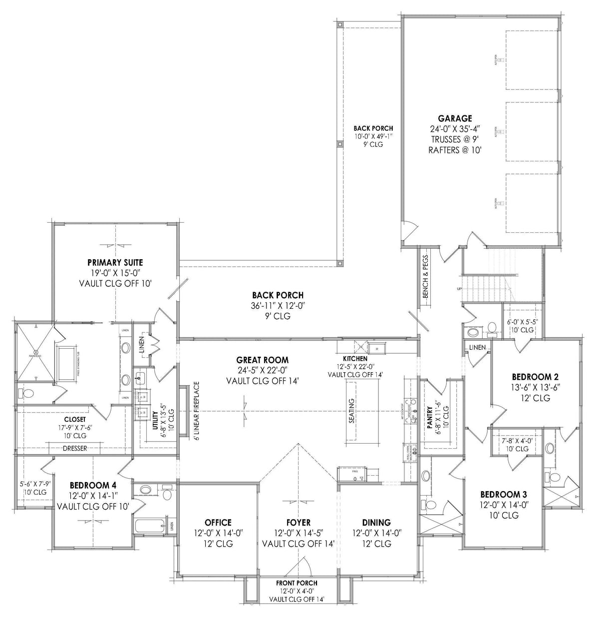 Alton House Plan - Archival Designs House Plans