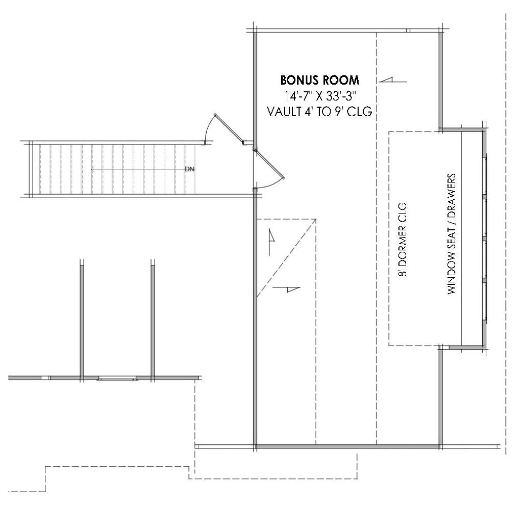 bonus room floor plan