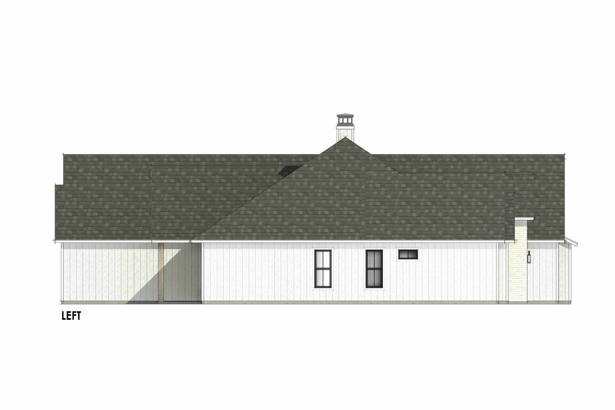 3,116 Sq. Ft. Modern Farmhouse with Bonus Room and Split Bedrooms