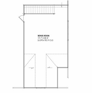 R7309-A LG179 House Bonus Room  Floor Plan