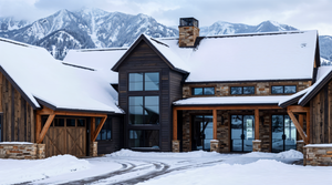 R7483-A Hill Country House, 4 Bed, 4.5 Bath | Plan LG184 Exterior-3