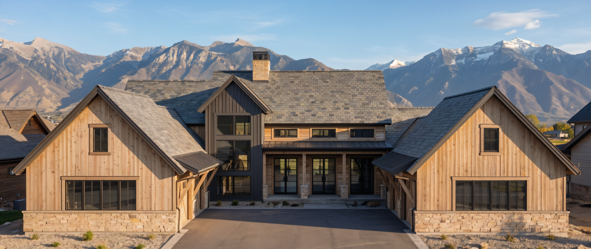 R7483-A Hill Country House, 4 Bed, 4.5 Bath | Plan LG184 Exterior-4