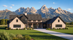 R7483-A Hill Country House, 4 Bed, 4.5 Bath | Plan LG184 Exterior-1