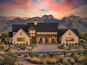 R7483-A Hill Country House, 4 Bed, 4.5 Bath | Plan LG184 Exterior-12