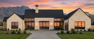 R7573-A Transitional House, 4 Bedrooms, 4.5 Bathrooms | Plan LG186 Exterior-5