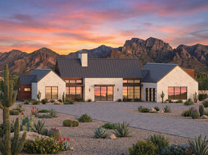 R7573-A Transitional House, 4 Bedrooms, 4.5 Bathrooms | Plan LG186 Exterior-9