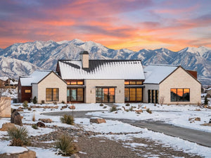 R7573-A Transitional House, 4 Bedrooms, 4.5 Bathrooms | Plan LG186 Exterior-8