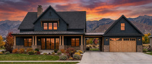 R7574-A Modern Farmhouse, Bedrooms, 3.5 Bathrooms | Plan LG187 Exterior-1