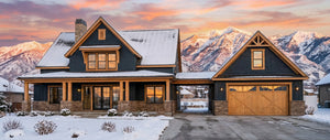 R7574-A Modern Farmhouse, Bedrooms, 3.5 Bathrooms | Plan LG187 Exterior-3