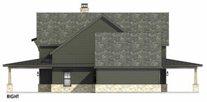 R7574-A Modern Farmhouse Right, Bedrooms, 3.5 Bathrooms | Plan LG187 