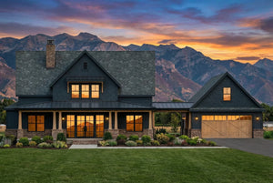 R7574-A Modern Farmhouse, Bedrooms, 3.5 Bathrooms | Plan LG187 Exterior-8