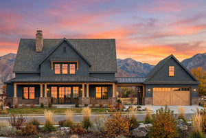 R7574-A Modern Farmhouse, Bedrooms, 3.5 Bathrooms | Plan LG187 Exterior-6