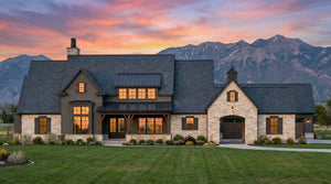 R7575-A Farmhouse House, 5 Bedrooms, 5.5 Bathrooms | Plan LG188 Exterior-4