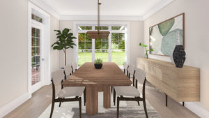 Luxury 5-Bedroom House Plan with Bonus Room and Porches