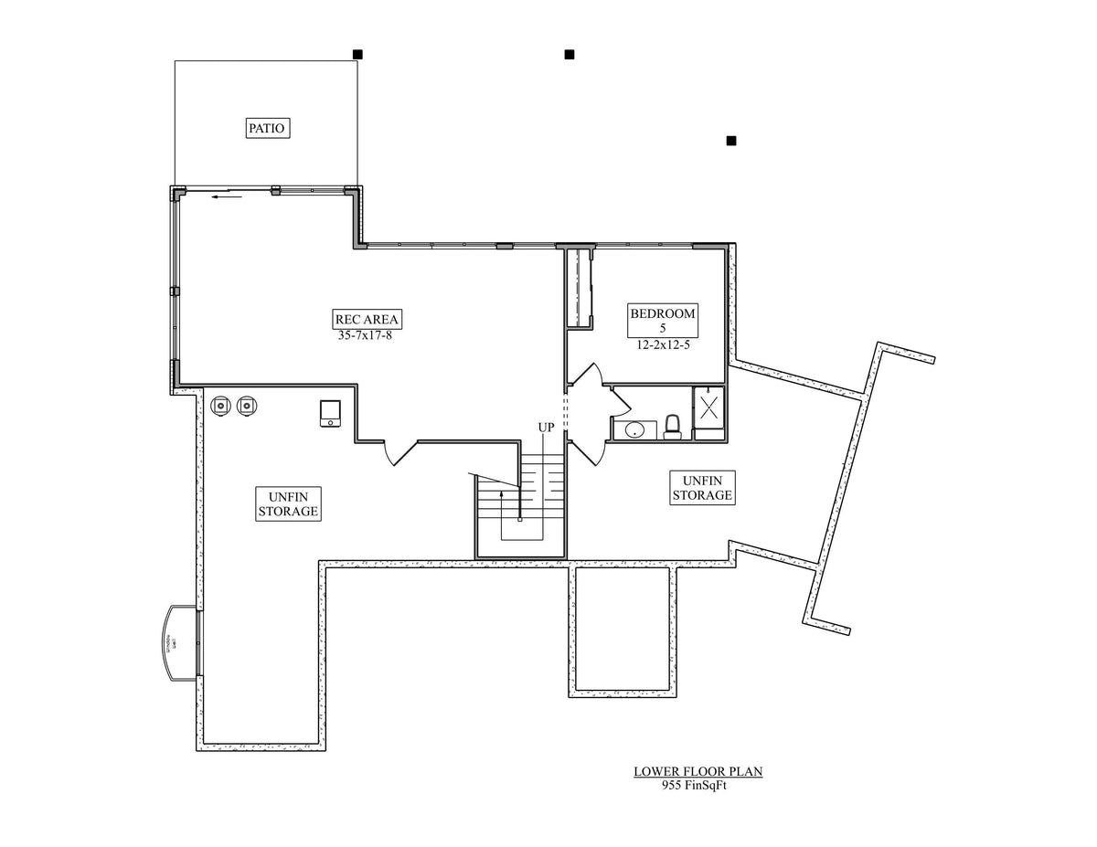 Burlington House Plan - Archival Designs House Plans, floor plan