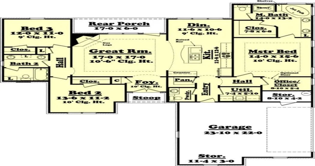 La Salle House Plan - Archival Designs House Plans