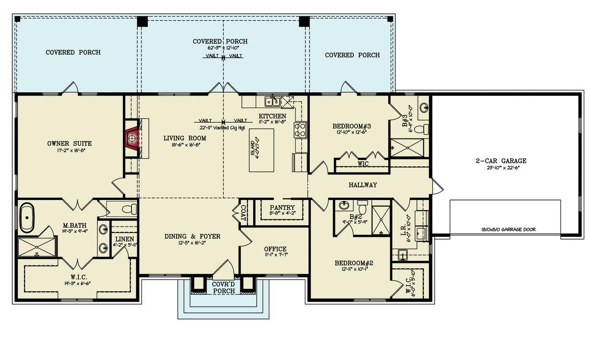 Lakewood First Floor Plan