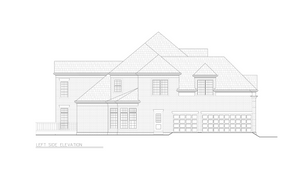 A258-A Lambay Manor House Left Elevation