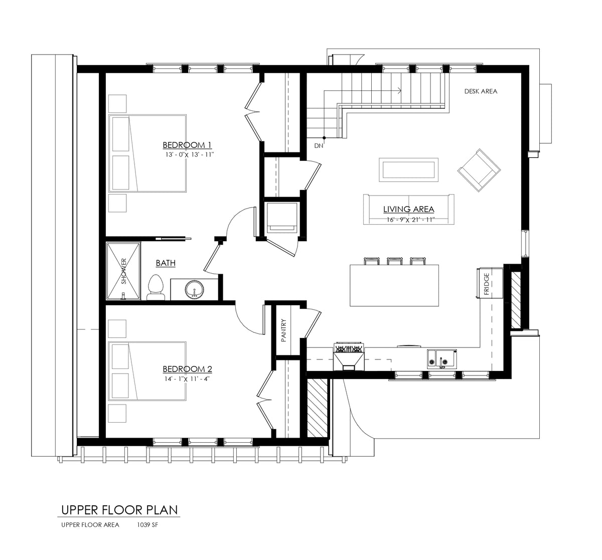 Lancaster Second Floor Plan