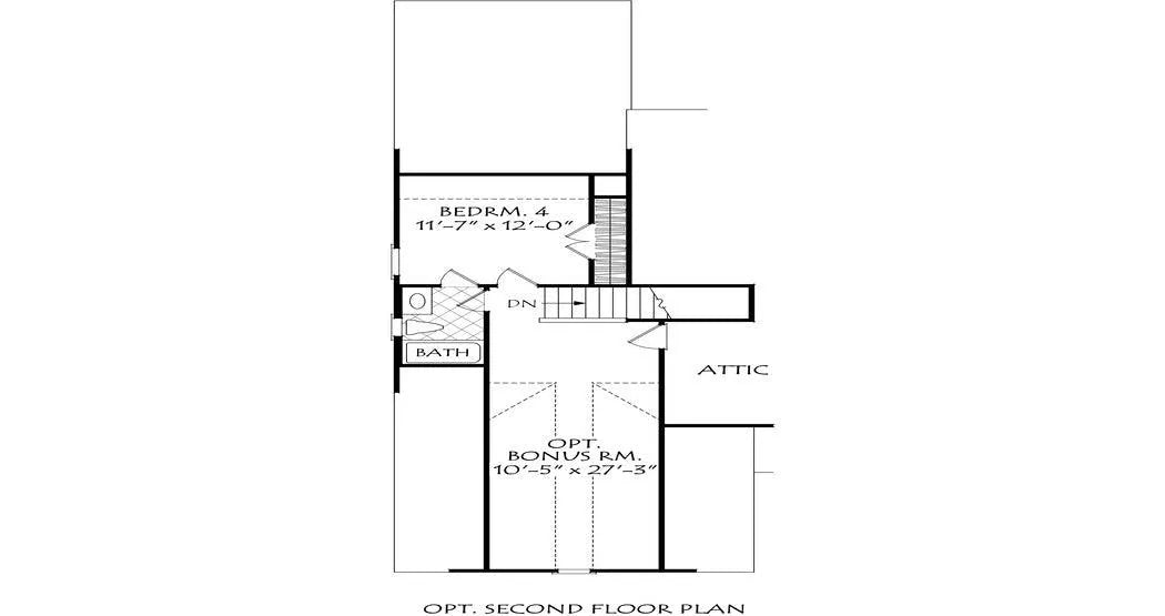 Lanier Landing - Archival Designs House Plans, floor plan